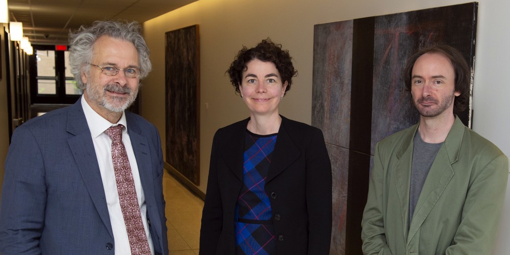 Pierre C. No&euml;l, Marie-Pierre Robert et Rapha&euml;l Mathieu Legault-Laberge.