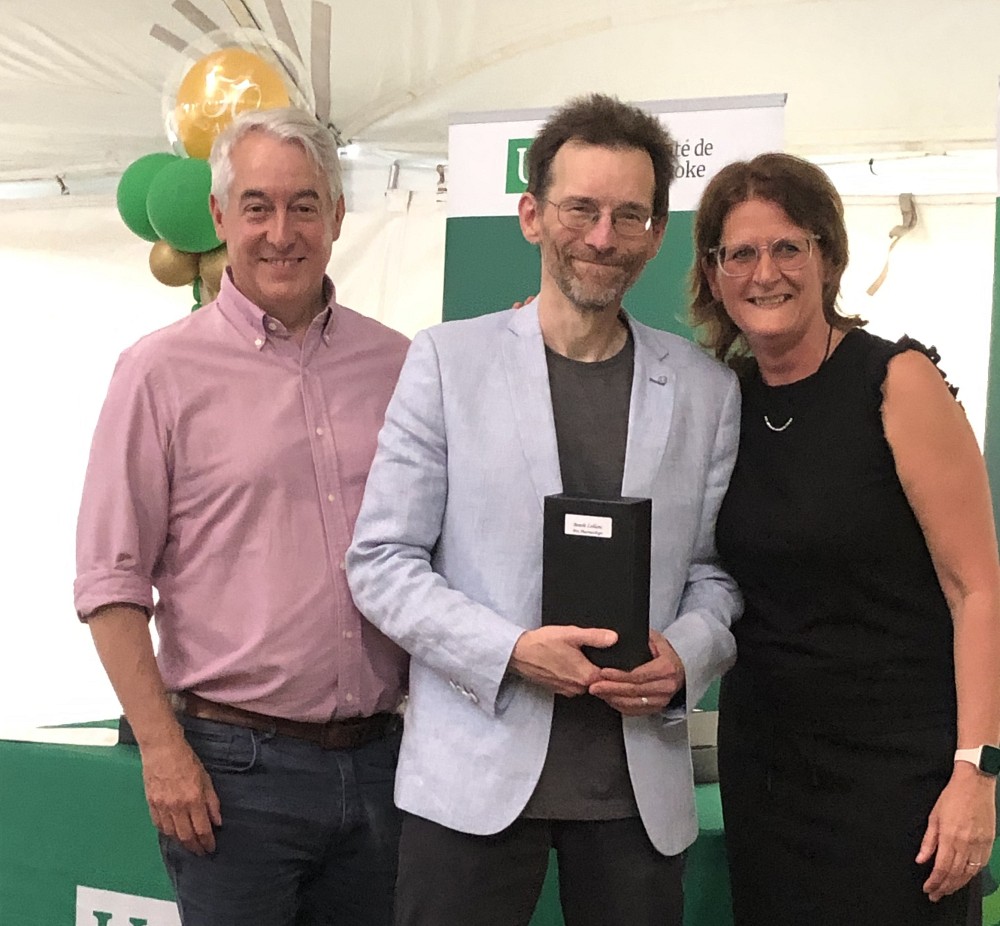 R&eacute;cipiendaire Pr Benoit Leblanc