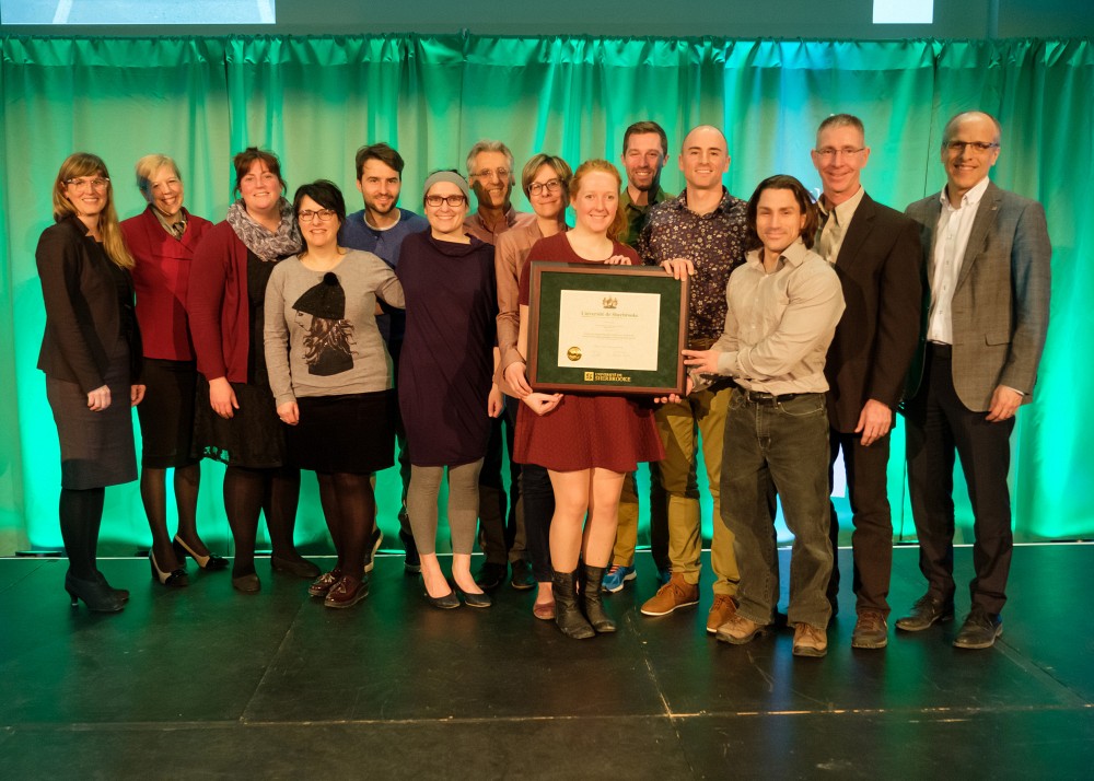 Les laur&eacute;ates et laur&eacute;ats du prix facultaire Reconnaissance de la qualit&eacute; de l&rsquo;enseignement de la Facult&eacute; des sciences de l'activit&eacute; physique.