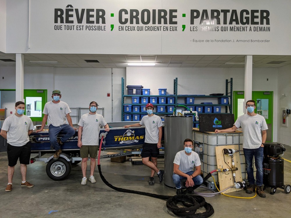 Oz&eacute;ro, &eacute;quipe de futurs ing&eacute;nieurs en g&eacute;nie m&eacute;canique, Universit&eacute; de Sherbrooke