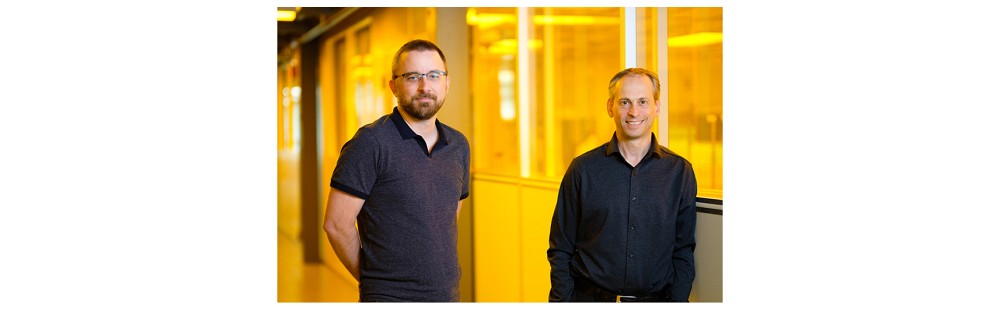Yann Beilliard and Dominique Drouin, professors at the Faculty of Engineering.
