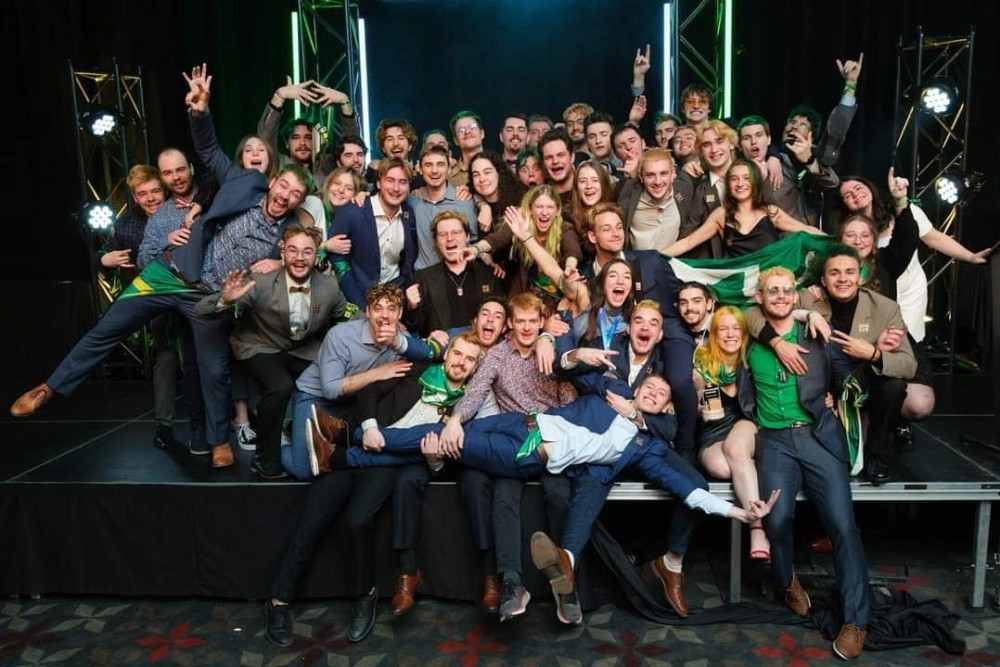 La d&eacute;l&eacute;gation sherbrookoise des Jeux de g&eacute;nie 2024