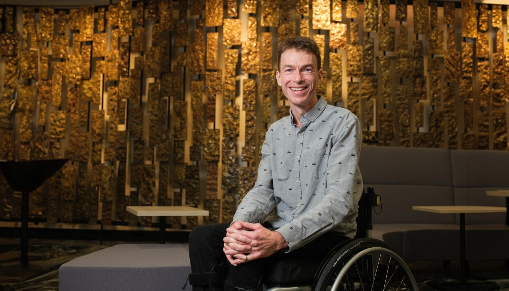 Philippe Normandin obtiendra son baccalaur&eacute;at en orientation &agrave; la Collation des grades 2023.