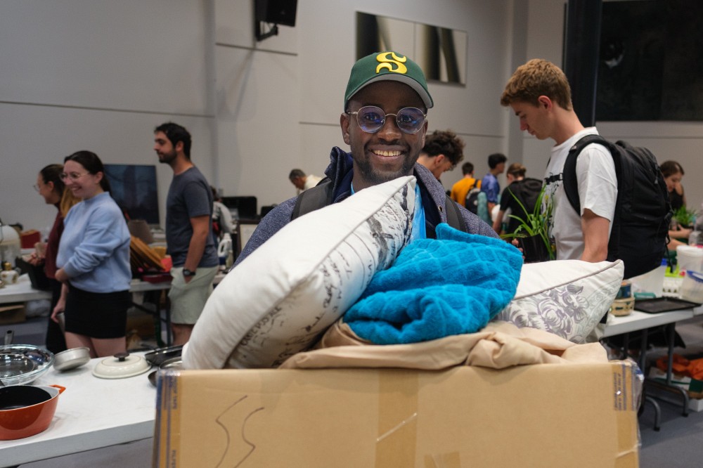 Une collecte fructueuse d'un &eacute;tudiant &agrave; l'occasion des Journ&eacute;es de la rentr&eacute;e 2023 au Campus principal.