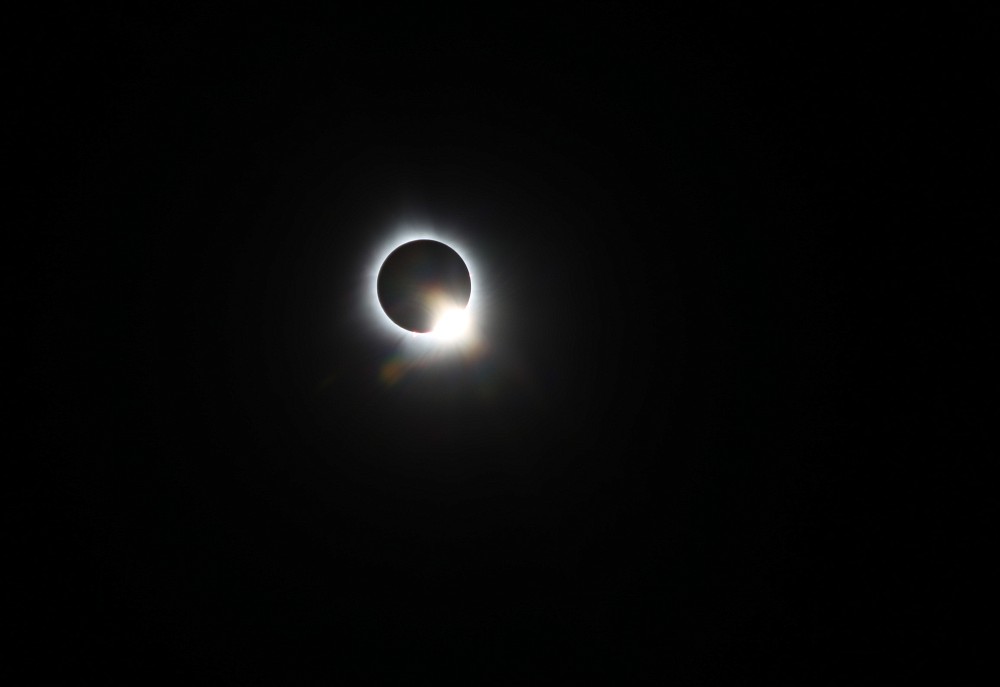&Eacute;clipse solaire totale du 8 avril 2024 &agrave; Sherbrooke (arrondissement Lennoxville)