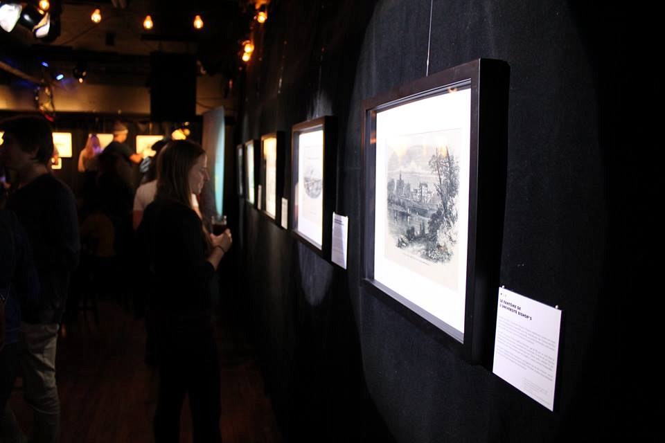 Lancement de l'exposition Histoires croustillantes, anecdotes &eacute;tonnantes&nbsp;: les dessous de la gravure commerciale.