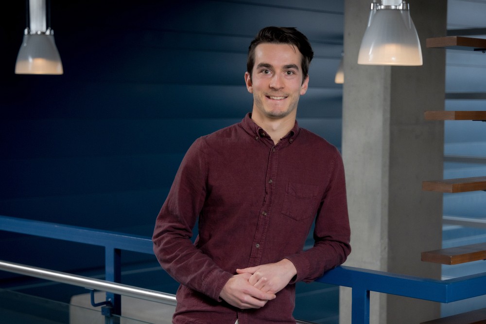 &Eacute;tienne Fafard-Couture, doctorant en biochimie et g&eacute;nomique fonctionnelle (FMSS)