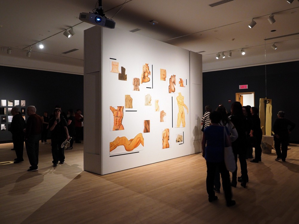 Plus d'une centaine de personnes &eacute;taient pr&eacute;sentes lors du vernissage de l'exposition, le 9 avril dernier.