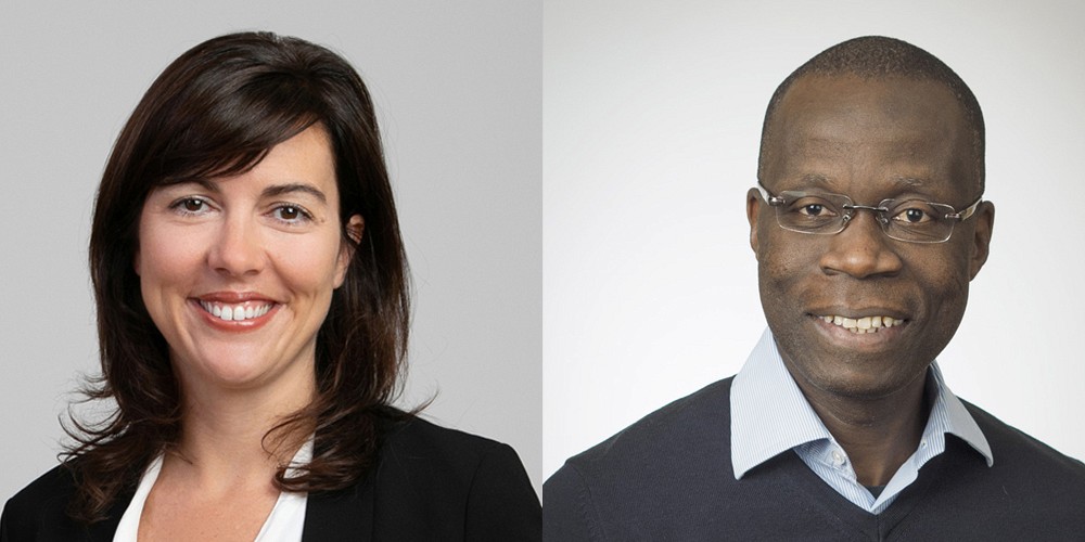 Professeure Laurence Marquis et professeur Arthur Oula&iuml;