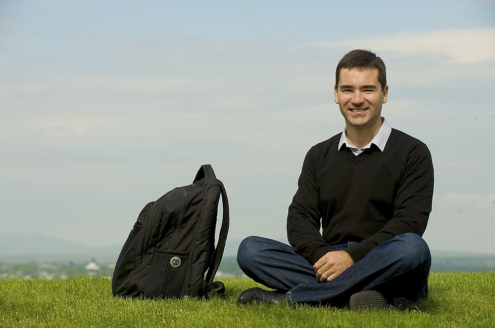 Marlon Andr&eacute; Capanema, doctorant en g&eacute;nie civil et membre de l'&eacute;quipe de recherche en g&eacute;oenvironnement.