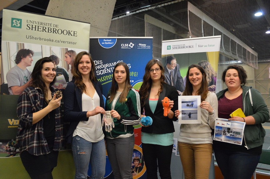 Les marraines 2015 de l'&eacute;v&egrave;nement&nbsp;Les filles et les sciences; un duo &eacute;lectrisant!&nbsp;en Estrie.