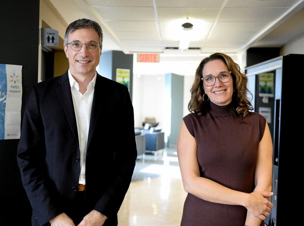 Pr Luigi Bouchard et Pre Cynthia Gagnon