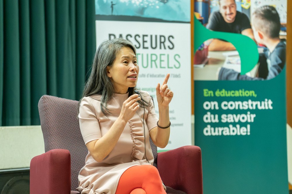 Kim Th&uacute;y, invit&eacute;e de la Grande rencontre formation et culture d&rsquo;automne de la Facult&eacute; d&rsquo;&eacute;ducation