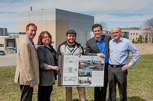 Au moment o&ugrave; l'UdeS a re&ccedil;u l'autorisation du minist&egrave;re de l'Enseignement sup&eacute;rieur afin de pouvoir proc&eacute;der &agrave; l'appel d'offres et d&eacute;buter la construction du futur Studio de cr&eacute;ation.