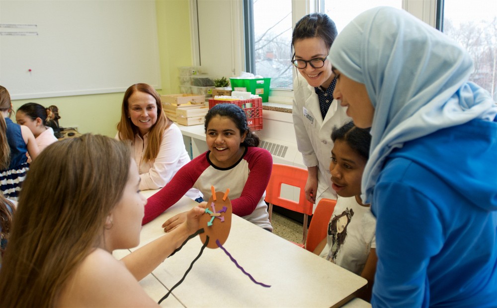 Classe de 4e ann&eacute;e, &Eacute;cole des Quatre-Vents, Sherbrooke