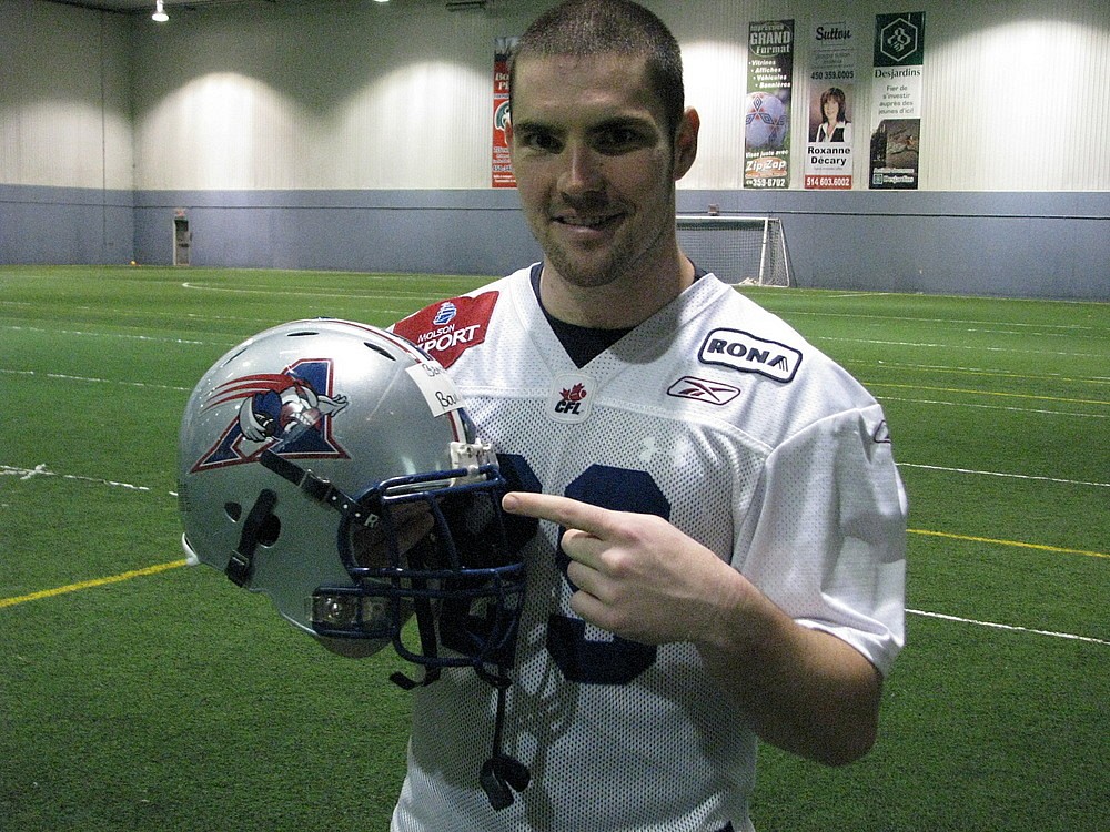 Benoît Boulanger apprécie son expérience avec les Alouettes de Montréal.