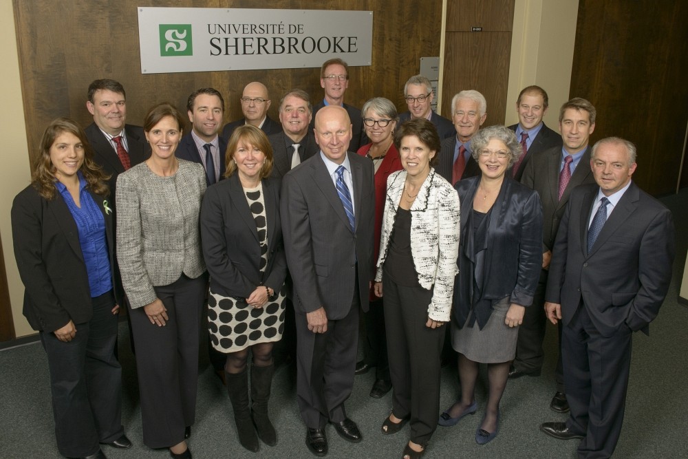 Le conseil d'administration 2013-2014 de La Fondation de l'Universit&eacute; de Sherbrooke