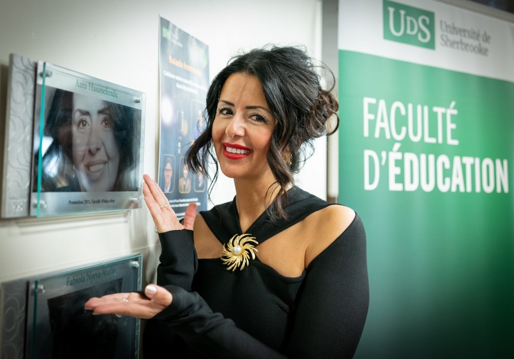 Azra Hasanefendic, Ambassadrice 2026 de la Facult&eacute; d'&eacute;ducation.