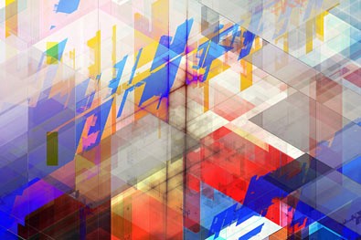 Intitul&eacute;e La nature cristalline de la mati&egrave;re et de l&rsquo;espace, l&rsquo;&oelig;uvre originale a &eacute;t&eacute; con&ccedil;ue pour s&rsquo;int&eacute;grer &agrave; l&rsquo;architecture du 3IT.