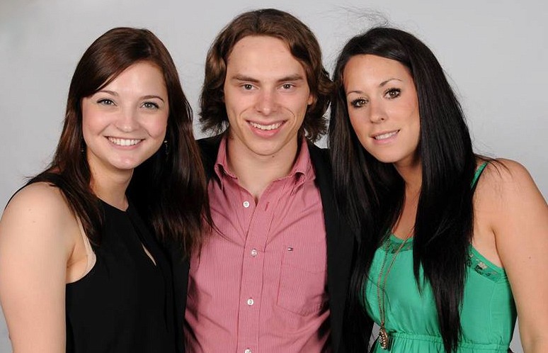 De gauche &agrave; droite: Dajana Popara, Marc-Antoine Fortin et Audrey Gagnon