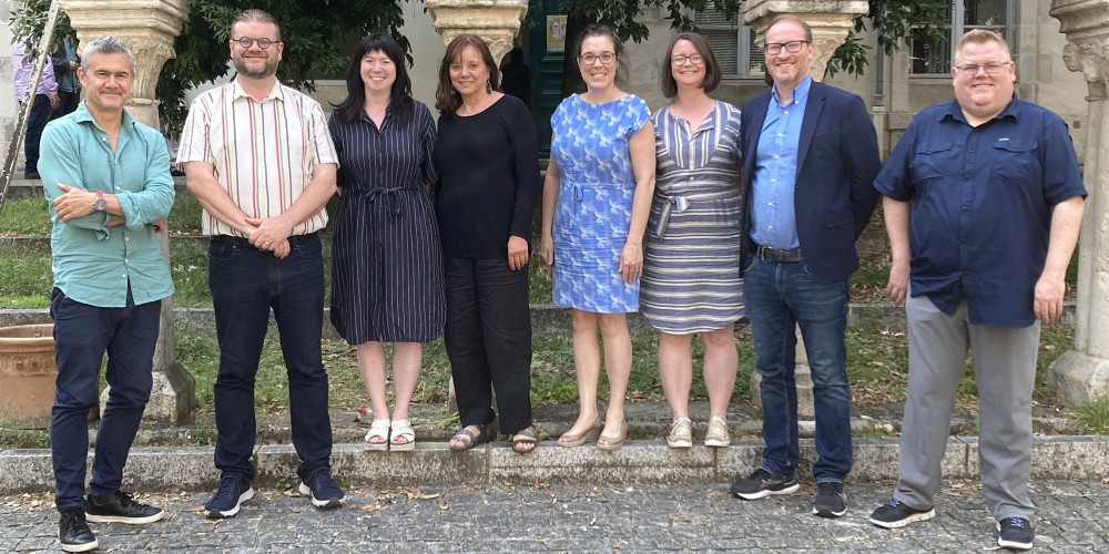 Mathieu Devinat, Jean-Fr&eacute;d&eacute;ric M&eacute;nard, Alexandra Popovici,&nbsp;Nathalie V&eacute;zina,&nbsp;Andr&eacute;anne Malacket, Marie-H&eacute;l&egrave;ne Dufour, Guillaume Rousseau et Pascal Fr&eacute;chette. Absente de la photo : Kristine Plouffe-Malette. 