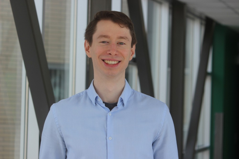 Gabriel Lemieux, &eacute;tudiant au doctorat en pharmacologie &agrave; l'Universit&eacute; de Sherbrooke