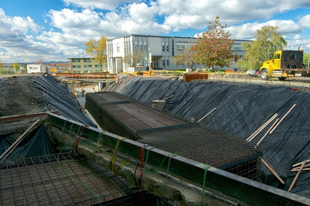 Le nouveau tunnel vers le Pavillon de la vie &eacute;tudiante sera tr&egrave;s appr&eacute;ci&eacute;, notamment par les personnes &agrave; mobilit&eacute; r&eacute;duite.