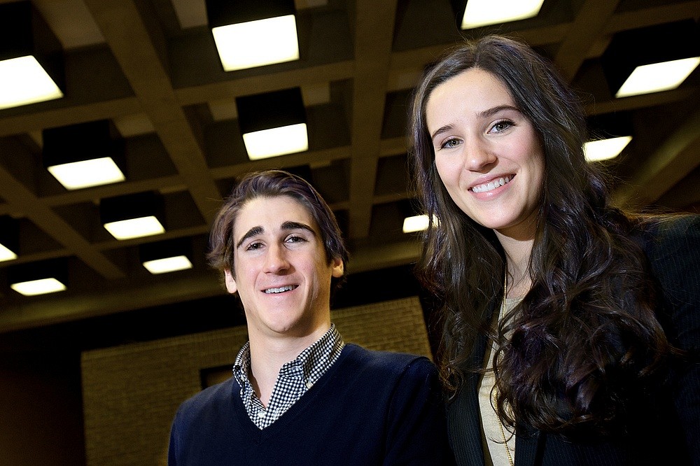 Les d&eacute;batteurs, Francis Grignet et Marie-Laurence H&eacute;bert-Trudeau, ont su se d&eacute;marquer contre d'excellents orateurs.