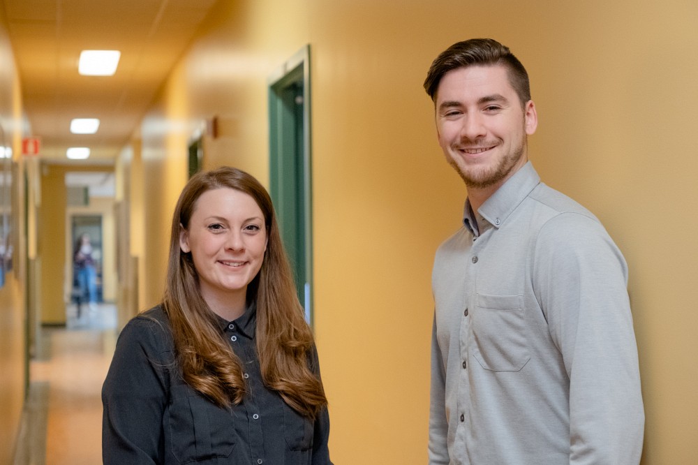 Marie-Audrey Kirouac et Michel Mercier-Desjardins