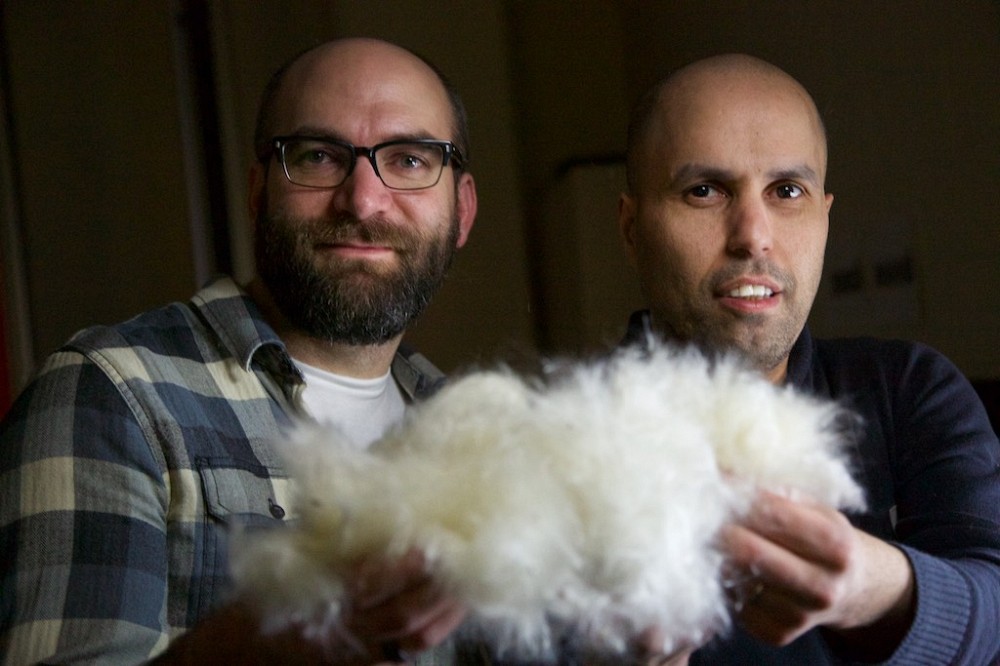 Photo d'archives - Les professeurs Mathieu Robert et Sa&iuml;d Elkoun.