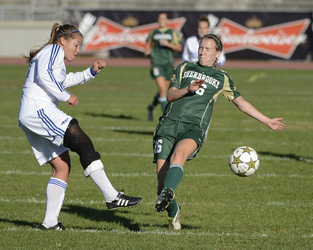 Marie-&Egrave;ve Jacques a amass&eacute; 13&nbsp;points en 14&nbsp;matchs cet automne.