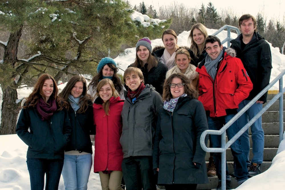 Le comit&eacute; organisateur du 26e Colloque de l'AMEUS.