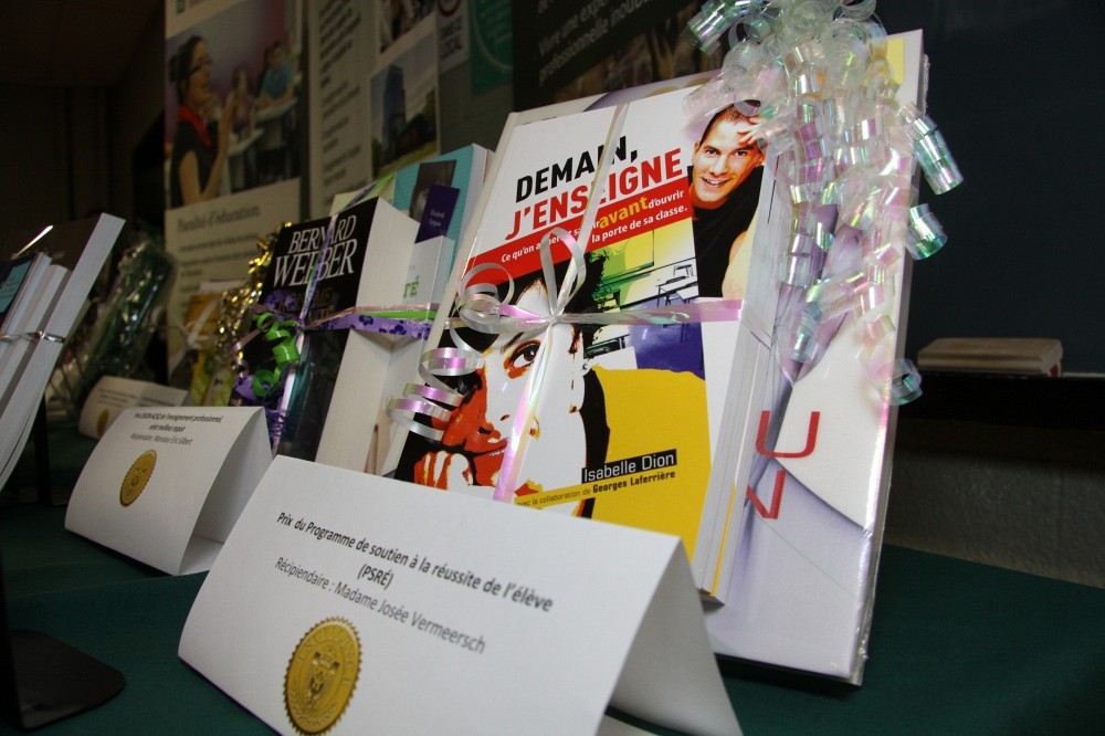 Des livres pour souligner l'excellence en &eacute;ducation