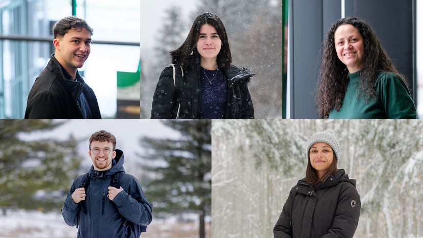 Des membres de notre communaut&eacute; partagent leurs impressions de l'hiver sur nos campus, en trois questions.
