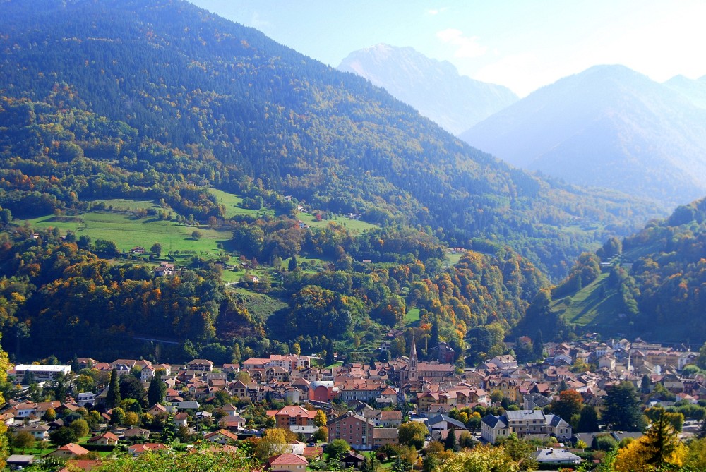 R&eacute;gion de Allevard-les-Bains, Is&egrave;re, France.