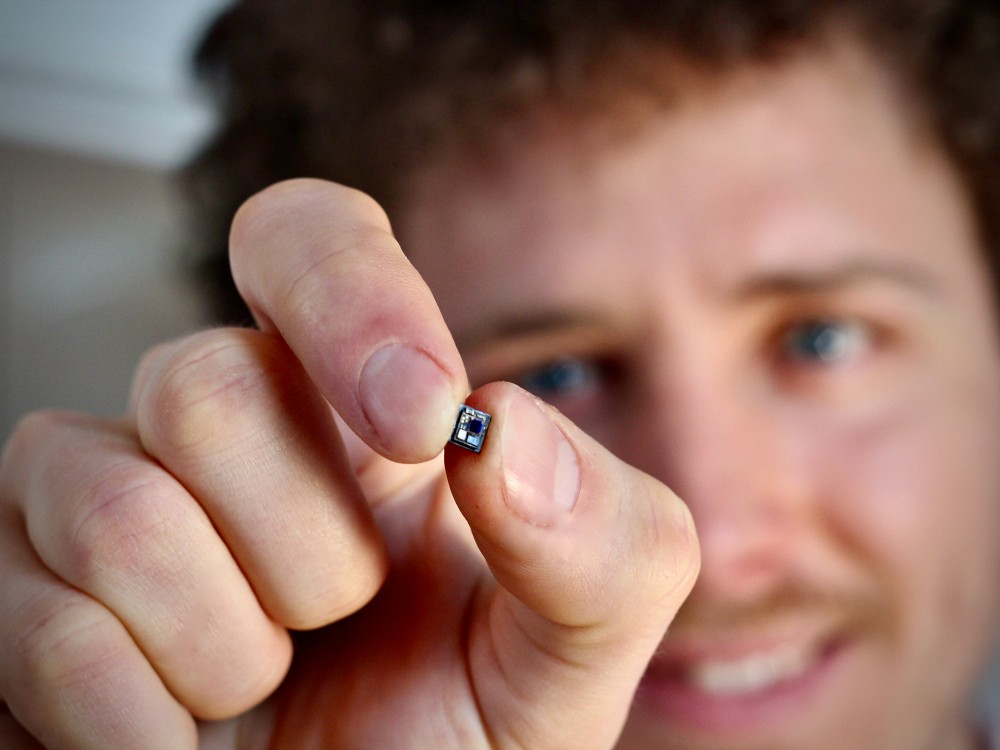 William Lemaire avec la proth&egrave;se