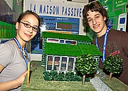 Participants à l'Expo-sciences Bell à l'UdeS en 2008
