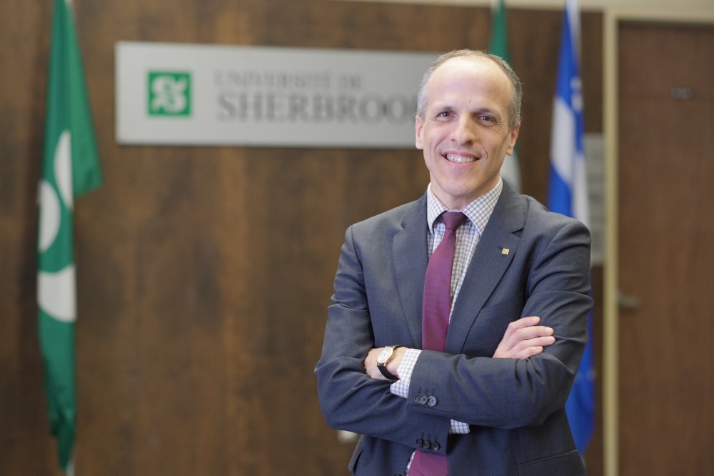 Pierre Cossette, prochain recteur de l&rsquo;Universit&eacute; de Sherbrooke. Il est la 10e personne &agrave; occuper le poste de recteur dans l&rsquo;histoire de l&rsquo;UdeS depuis sa cr&eacute;ation en 1954.