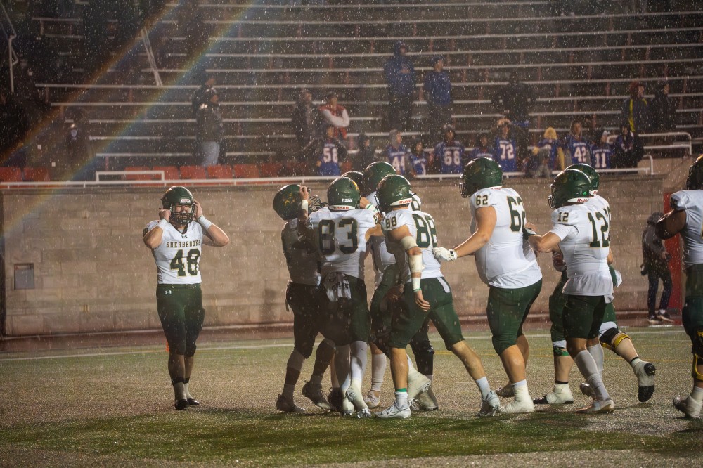 Le Vert & Or s'est empar&eacute; de la victoire en prolongation vendredi au stade Percival-Molson.