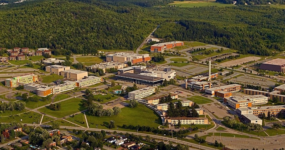 Le Campus principal vu du ciel