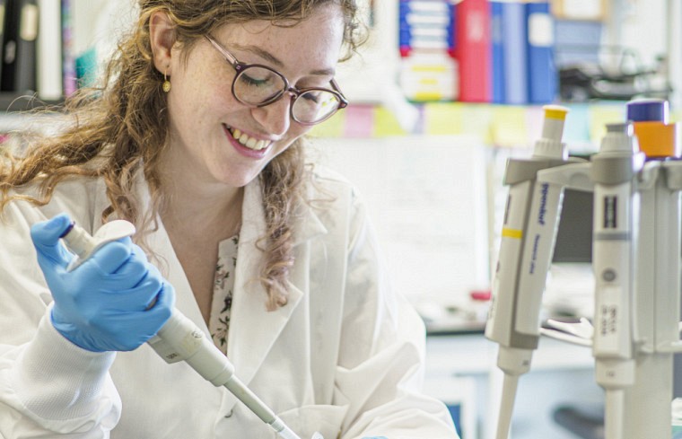 Maude Hamilton est &eacute;tudiante &agrave; la ma&icirc;trise en biologie cellulaire.
