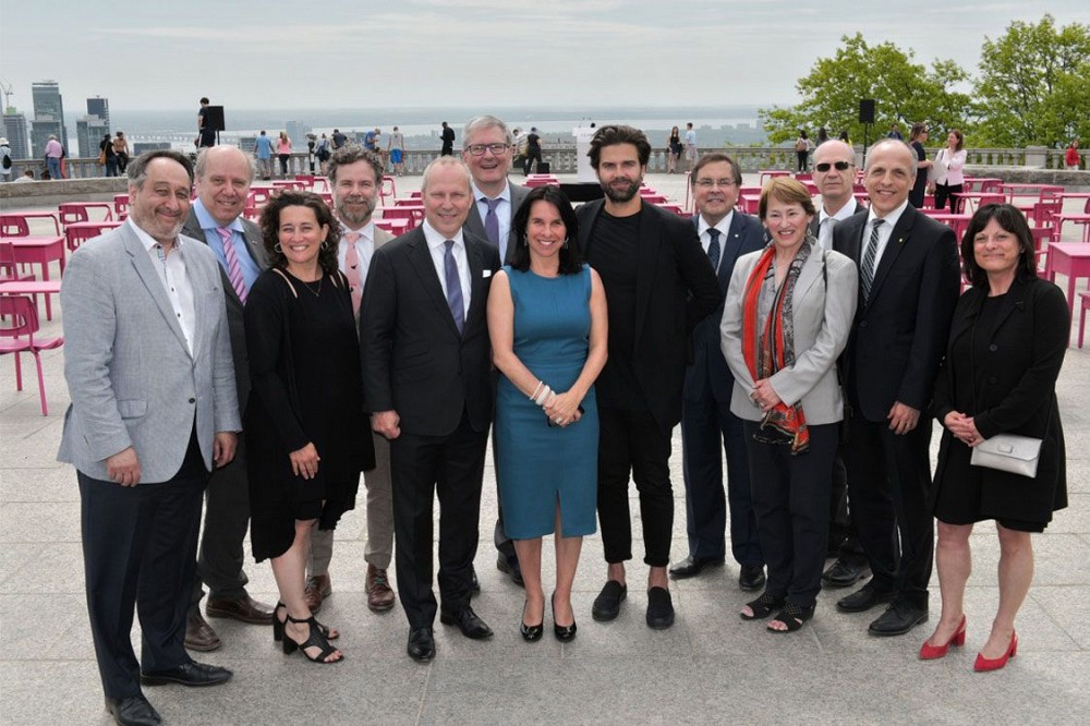 La classe nomade a &eacute;t&eacute; d&eacute;voil&eacute;e le 25 mai dernier en pr&eacute;sence des dix repr&eacute;sentants d&rsquo;&eacute;tablissement universitaire du grand Montr&eacute;al, dont le recteur de l&rsquo;UdeS. De plus, la mairesse de Montr&eacute;al, Val&eacute;rie Plante, le porte-parole de la campagne, Jean-Philippe Wauthier, ainsi que le pr&eacute;sident et chef de la direction de la Chambre de commerce du Montr&eacute;al m&eacute;tropolitain, Michel Leblanc, &eacute;taient pr&eacute;sents.