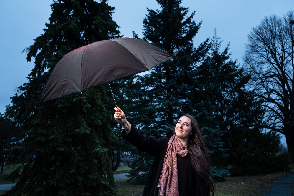 Isabelle B&eacute;liveau, &eacute;tudiante en &eacute;tudes de l'environnement et fondatrice d'&Eacute;co-motion
