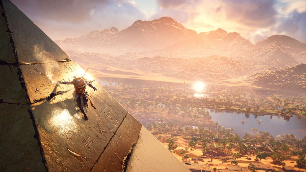 Le jeu Assassin's Creed Origins se d&eacute;roule dans l'&Eacute;gypte ancienne.