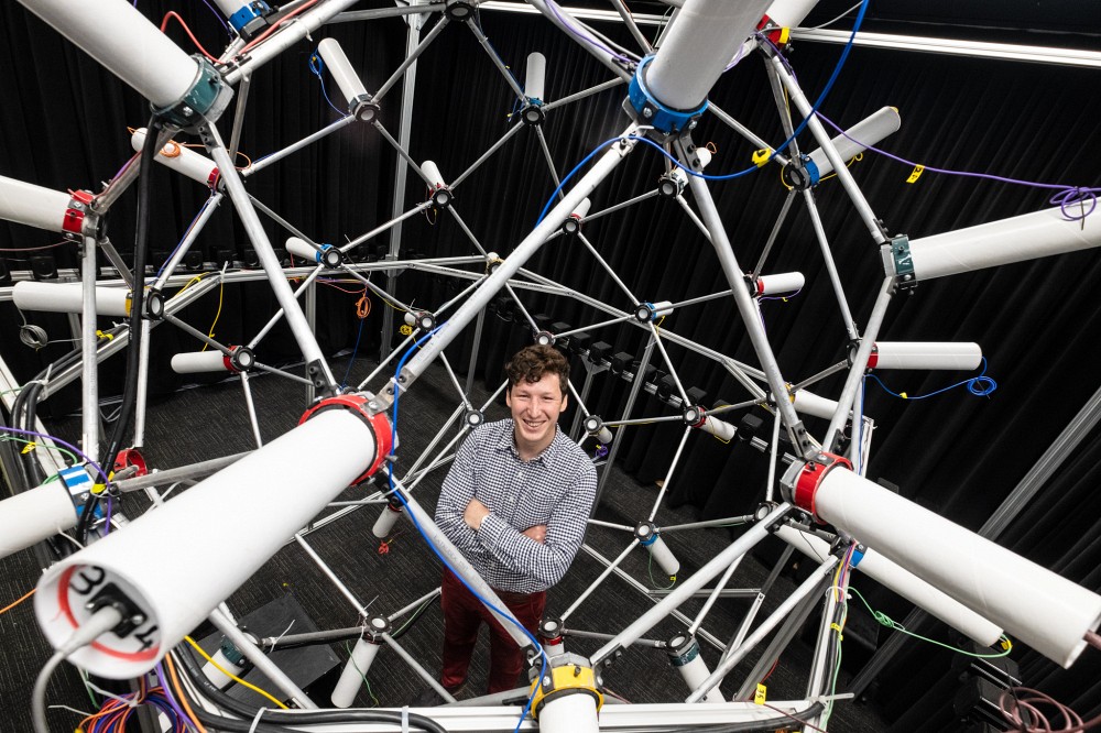 Pierre Grandjean, &eacute;tudiant au doctorat en g&eacute;nie m&eacute;canique au GAUS