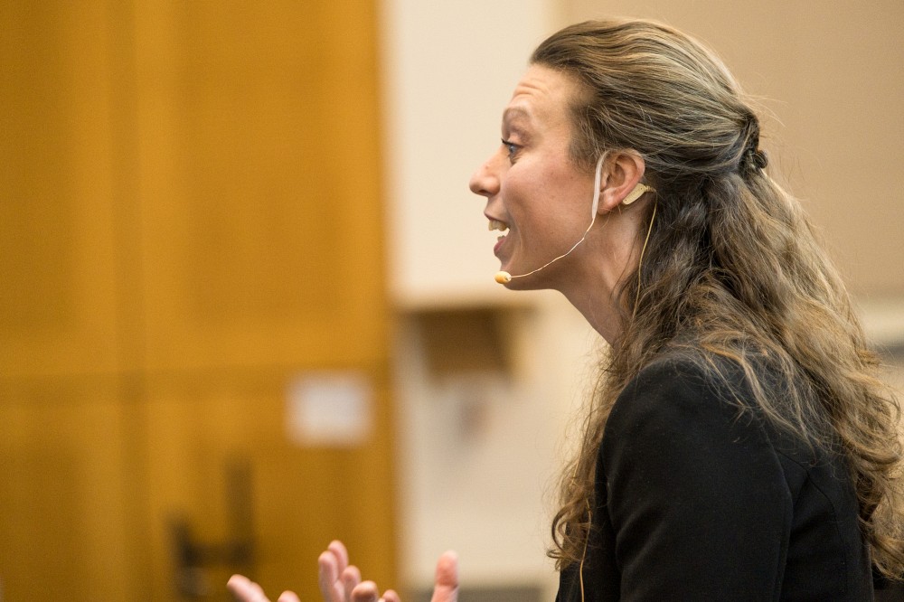 Andr&eacute;ane Le May, &eacute;tudiante &agrave; l'&Eacute;cole de musique, repr&eacute;sentera l'UdeS lors de la finale nationale le 30 mars prochain.