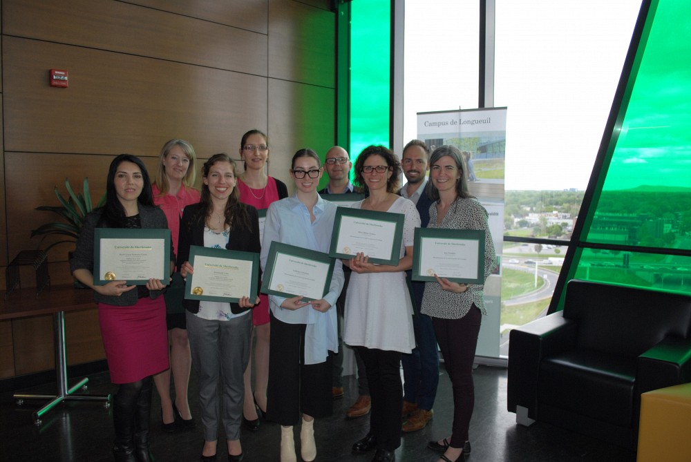 Les finissantes et finissants du microprogramme en Gestion de l&rsquo;invalidit&eacute; et du dipl&ocirc;me en Gestion globale de la sant&eacute; au travail.