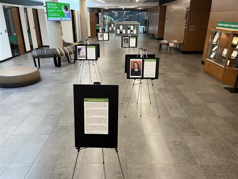 Les deux projets sont expos&eacute;s au Foyer Bernard-Miron jusqu'au 14 novembre.