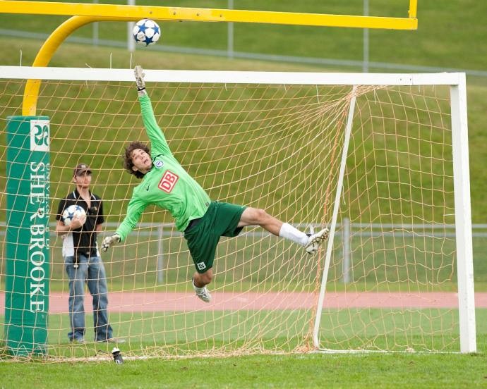 Le gardien Benjamin Marquis.