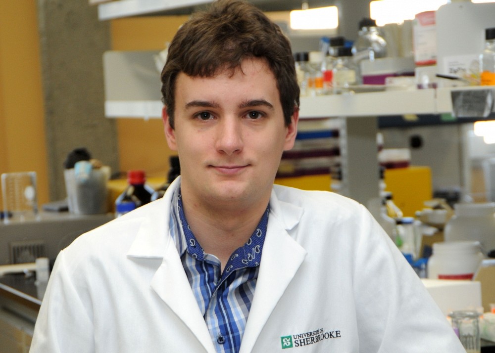 Fr&eacute;d&eacute;ric Couture, r&eacute;cipiendaire d'une bourse de la Fondation canadienne de recherche sur le cancer de la prostate